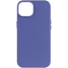 Шкіряний чохол Leather Case (AA Plus) with MagSafe для Apple iPhone 12 Pro / 12 (6.1"), Violet