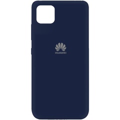 Чехол Silicone Cover My Color Full Protective (A) для Huawei Y5p Синий / Midnight blue