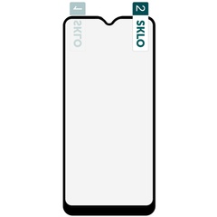 Гибкое защитное стекло SKLO Nano (тех.пак) для Xiaomi Redmi 9 / Poco M3 / Note 9 4G / Redmi 9T Черный
