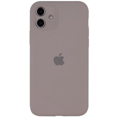 Чехол Silicone Case Full Camera Protective (AA) для Apple iPhone 12 (6.1") Оранжевый / Cantaloupe