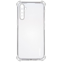 TPU чехол GETMAN Ease logo усиленные углы для Xiaomi Mi Note 10 Lite, Прозрачный / Transparent