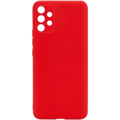 Силиконовый чехол Candy Full Camera для Samsung Galaxy A72 4G / A72 5G Красный / Red