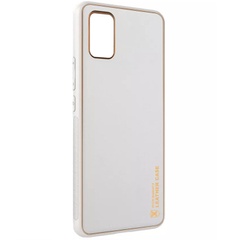 Кожаный чехол Xshield для Samsung Galaxy A13 4G Белый / White