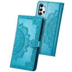 Кожаный чехол (книжка) Art Case с визитницей для Samsung Galaxy A72 4G / A72 5G Синий