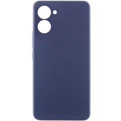 Чохол Silicone Cover Lakshmi Full Camera (AAA) для Realme C33, Темно-Синий / Midnight Blue