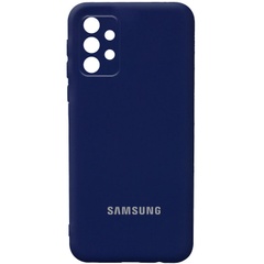 Чохол Silicone Cover Full Camera (AA) для Samsung Galaxy A23 4G, Темно-Синий / Midnight Blue