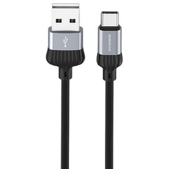 Дата кабель Borofone BX28 Dignity USB to Type-C (1m) Metal gray