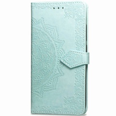 Кожаный чехол (книжка) Art Case с визитницей для Huawei Honor 8X Бирюзовый