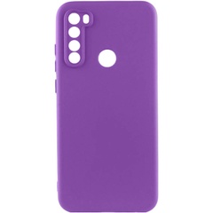 Чехол Silicone Cover Lakshmi Full Camera (A) для Xiaomi Redmi Note 8T Фиолетовый / Purple