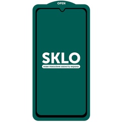 Защитное стекло SKLO 5D (тех.пак) для Apple iPhone 16 Plus, Черный