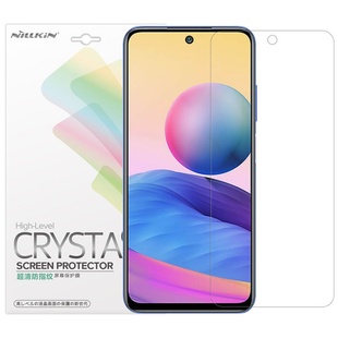 Защитная пленка Nillkin Crystal для Xiaomi Redmi Note 10 Pro 5G / Poco X3 GT Анти-отпечатки