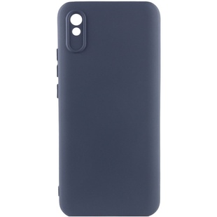 Чохол Silicone Cover Lakshmi Full Camera (A) для Xiaomi Redmi 9A, Синий / Midnight Blue