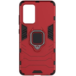 Ударопрочный чехол Transformer Ring for Magnet для Xiaomi Poco X5 Pro 5G / Redmi Note 12 Pro 5G Красный / Dante Red