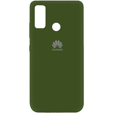 Чохол Silicone Cover My Color Full Protective (A) для Huawei P Smart (2020), Зеленый / Forest green