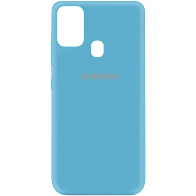 Чохол Silicone Cover My Color Full Protective (A) для Samsung Galaxy A21s, Голубой / Light Blue