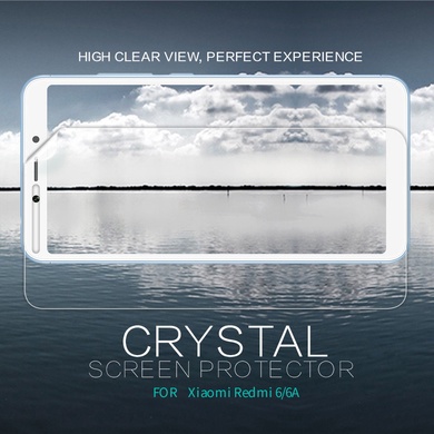 Захисна плівка Nillkin Crystal для Xiaomi Redmi 6 / Redmi 6A, Анти-отпечатки