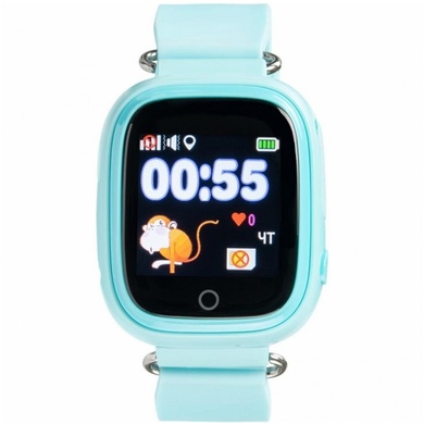Детские cмарт-часы с GPS трекером Gelius Pro GP-PK003 Голубой