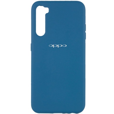 Чехол Silicone Cover Full Protective (A) для OPPO Realme 6, Синий / Cobalt