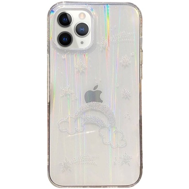 TPU+Glass чехол Aurora Space для Apple iPhone 11 Pro Max (6.5") Радуга