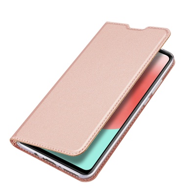 Чехол-книжка Dux Ducis с карманом для визиток для Samsung Galaxy A51 Rose Gold