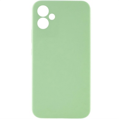 Чохол Silicone Cover Lakshmi Full Camera (AA) для Samsung Galaxy A06, Зеленый / Pistachio