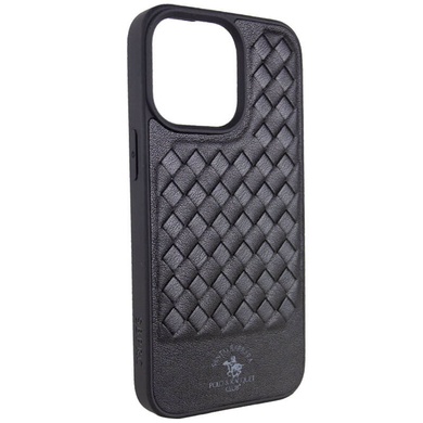 Кожаный чехол Polo Santa Barbara для Apple iPhone 13 Pro (6.1") Black