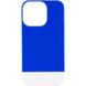 Чохол TPU+PC Bichromatic для Apple iPhone 13 Pro Max (6.7"), Navy Blue / White