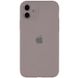 Чохол Silicone Case Full Camera Protective (AA) для Apple iPhone 12 (6.1"), Голубой / Lilac Blue / PVH