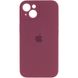 Чохол Silicone Case Full Camera Protective (AA) для Apple iPhone 14 Plus (6.7"), Бордовый / Plum