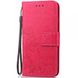 Кожаный чехол (книжка) Four-leaf Clover с визитницей для Asus ROG Phone 2, Розовый