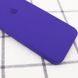 Чохол Silicone Case Square Full Camera Protective (AA) для Apple iPhone XR (6.1"), Фіолетовий / Ultra Violet