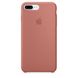 Чохол Silicone case (AAA) для Apple iPhone 7 plus / 8 plus (5.5"), Персиковый / Peach