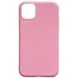 Силиконовый чехол Candy для Apple iPhone 11 Pro (5.8") Розовый
