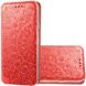 Кожаный чехол книжка GETMAN Mandala (PU) для Samsung Galaxy S20 FE Красный