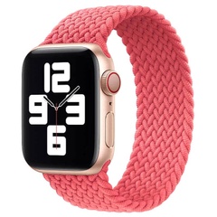 Ремешок Braided Solo Loop (AAA) для Apple watch 42mm/44mm 135mm Розовый