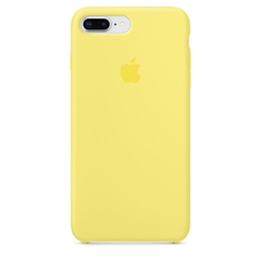 Чехол Silicone Case (AA) для Apple iPhone 7 plus / 8 plus (5.5") Желтый / Yellow