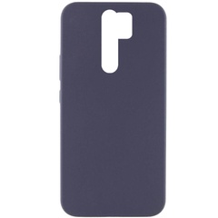 Чехол Silicone Cover Lakshmi (AAA) для Xiaomi Redmi Note 8 Pro Серый / Dark Gray