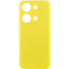 Чехол Silicone Cover Lakshmi Full Camera (AAA) для Xiaomi Redmi Note 13 Pro 4G Желтый / Yellow