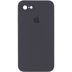 Чохол Silicone Case Square Full Camera Protective (AA) для Apple iPhone 6/6s (4.7"), Сірий / Dark Gray
