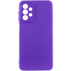 Чохол Silicone Cover Lakshmi Full Camera (AAA) для Samsung Galaxy A32 4G, Фіолетовий / Amethyst