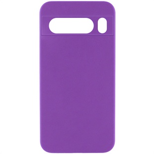 Чехол Silicone Cover Lakshmi Full Camera (AA) для Google Pixel 9 Pro XL Фиолетовый / Purple