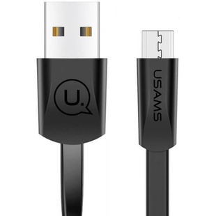 Дата кабель USAMS US-SJ201 USB to MicroUSB 2A (1.2m) Черный