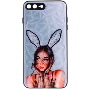 TPU+PC чохол Prisma Ladies для Apple iPhone 7 plus / 8 plus (5.5"), rabbit