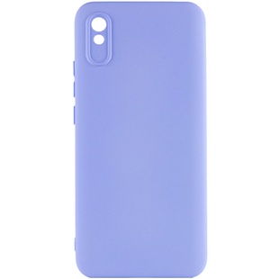 Чехол Silicone Cover Lakshmi Full Camera (A) для Xiaomi Redmi 9A Сиреневый / Dasheen