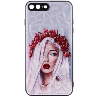 TPU+PC чохол Prisma Ladies для Apple iPhone 7 plus / 8 plus (5.5"), Ukrainian Girl