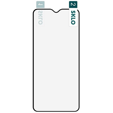 Гнучке захисне скло SKLO Nano (тех.пак) для Xiaomi K30/Poco X3 NFC/Poco X3/Mi 10T/10T Pro/X3 Pro, Чорний