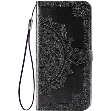 Кожаный чехол (книжка) Art Case с визитницей для Samsung Galaxy A32 4G Черный