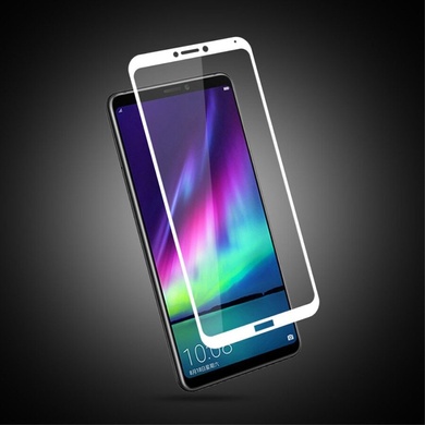 Защитное цветное стекло Mocolo (CP+) на весь экран для Huawei Honor Note 10, Белое
