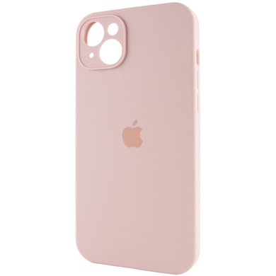 Чехол Silicone Case Full Camera Protective (AA) для Apple iPhone 13 (6.1") Розовый / Pink Sand