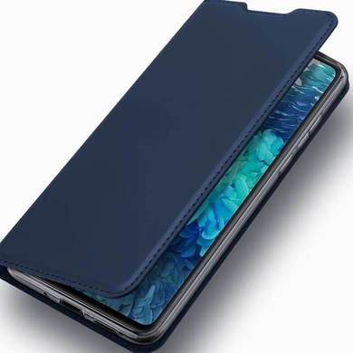 Чохол-книжка Dux Ducis з кишенею для візиток для Samsung Galaxy S20 FE, Синий